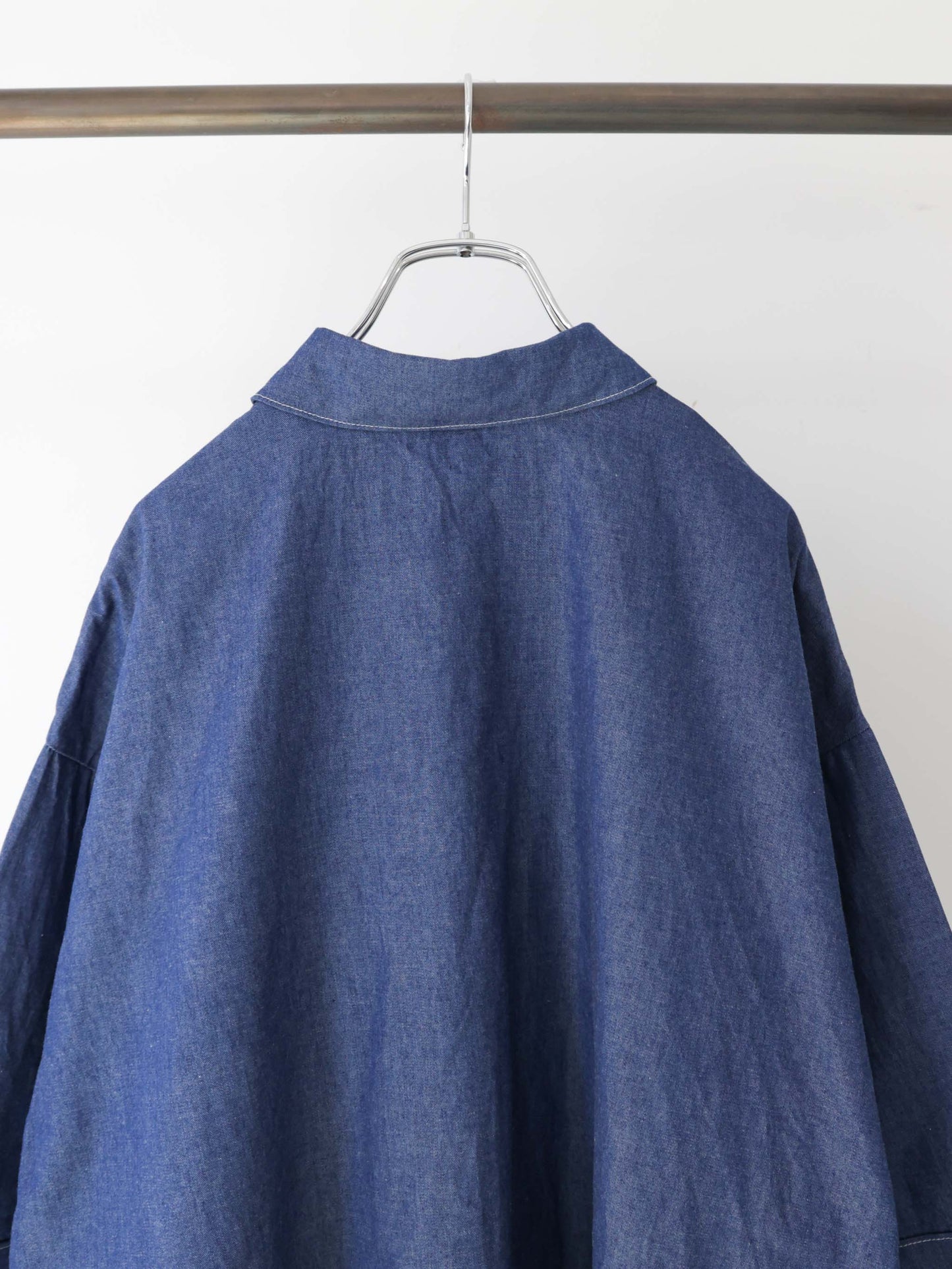 big pocket denim shirt