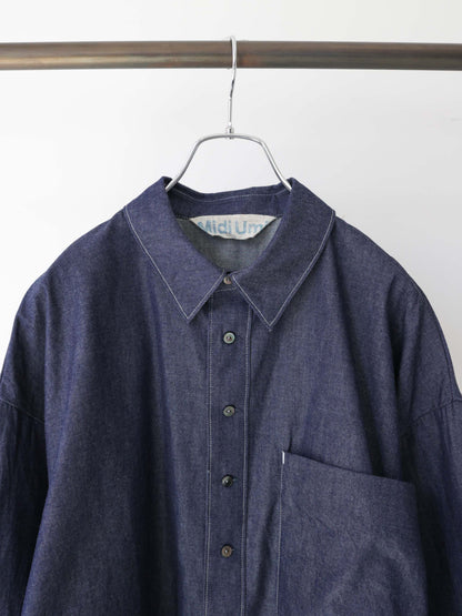 big pocket denim shirt