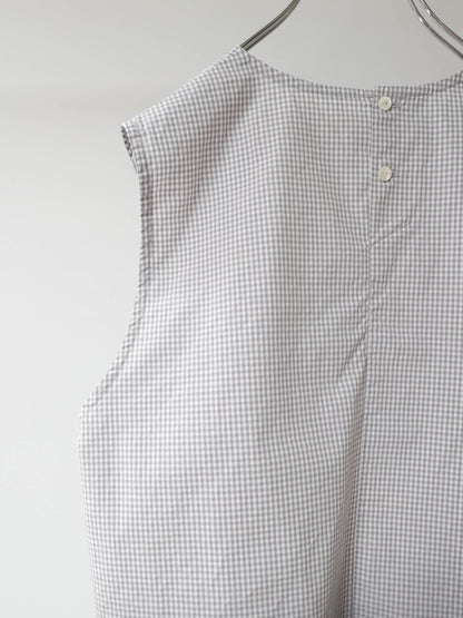gradation dye nosleeve shirt