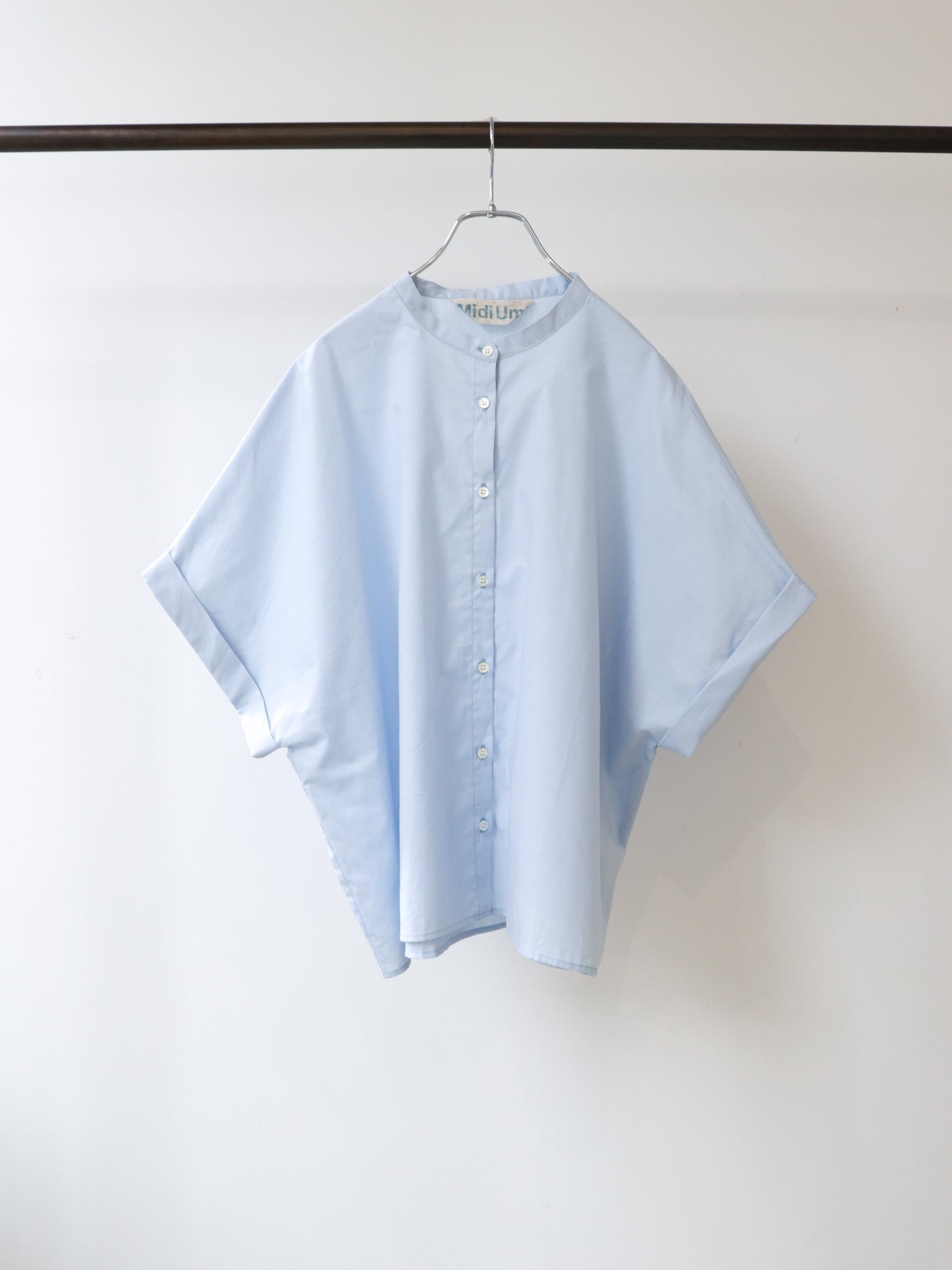 chambray wide shirt