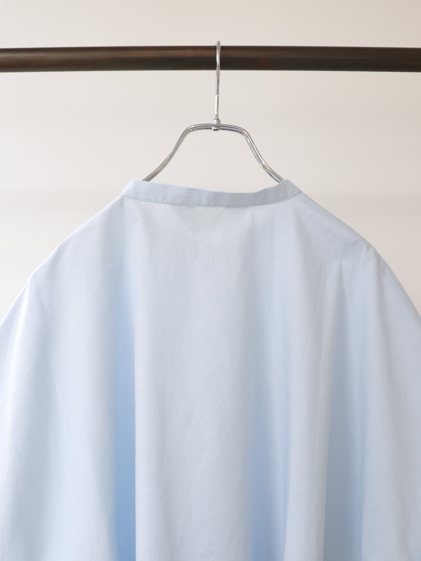 chambray wide shirt