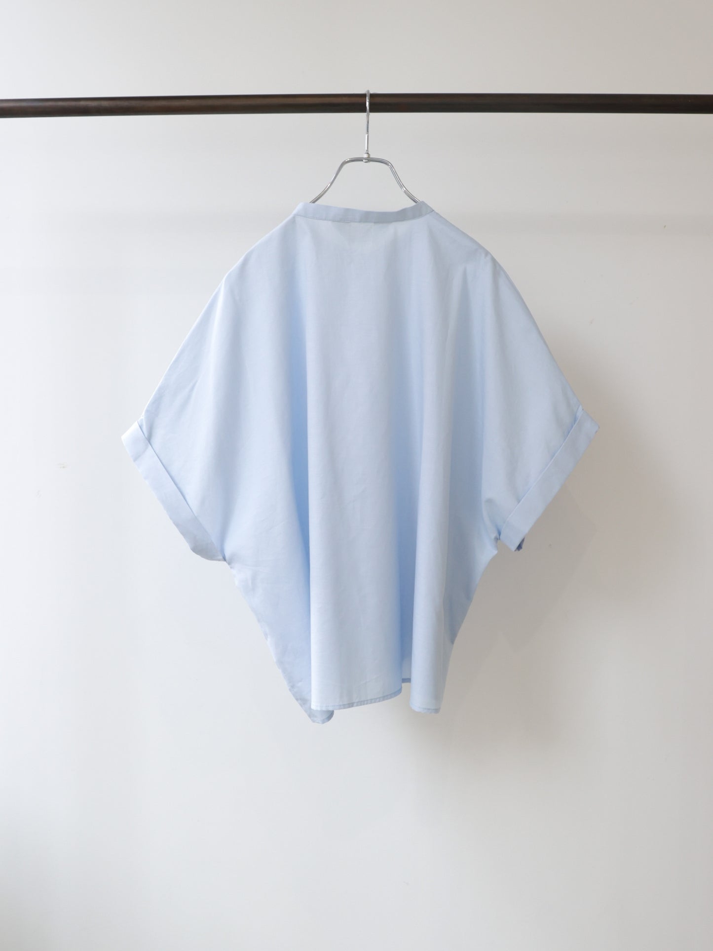 chambray wide shirt
