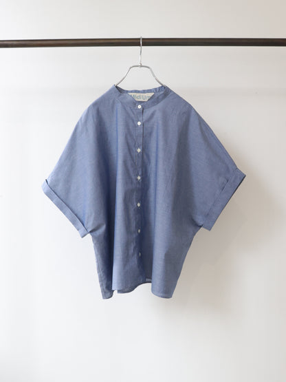 chambray wide shirt