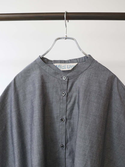 chambray wide shirt