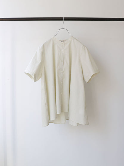 half slv dots A line shirt