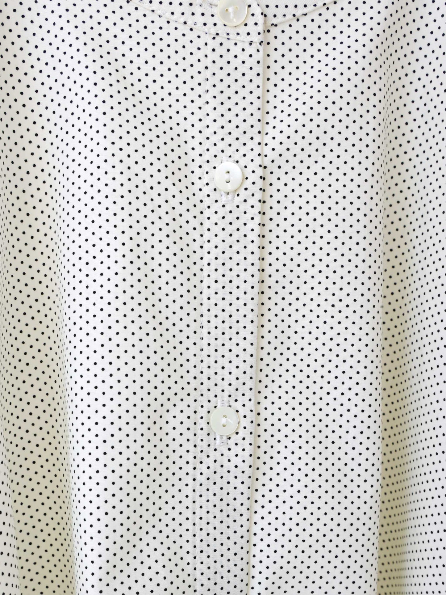 half slv dots A line shirt