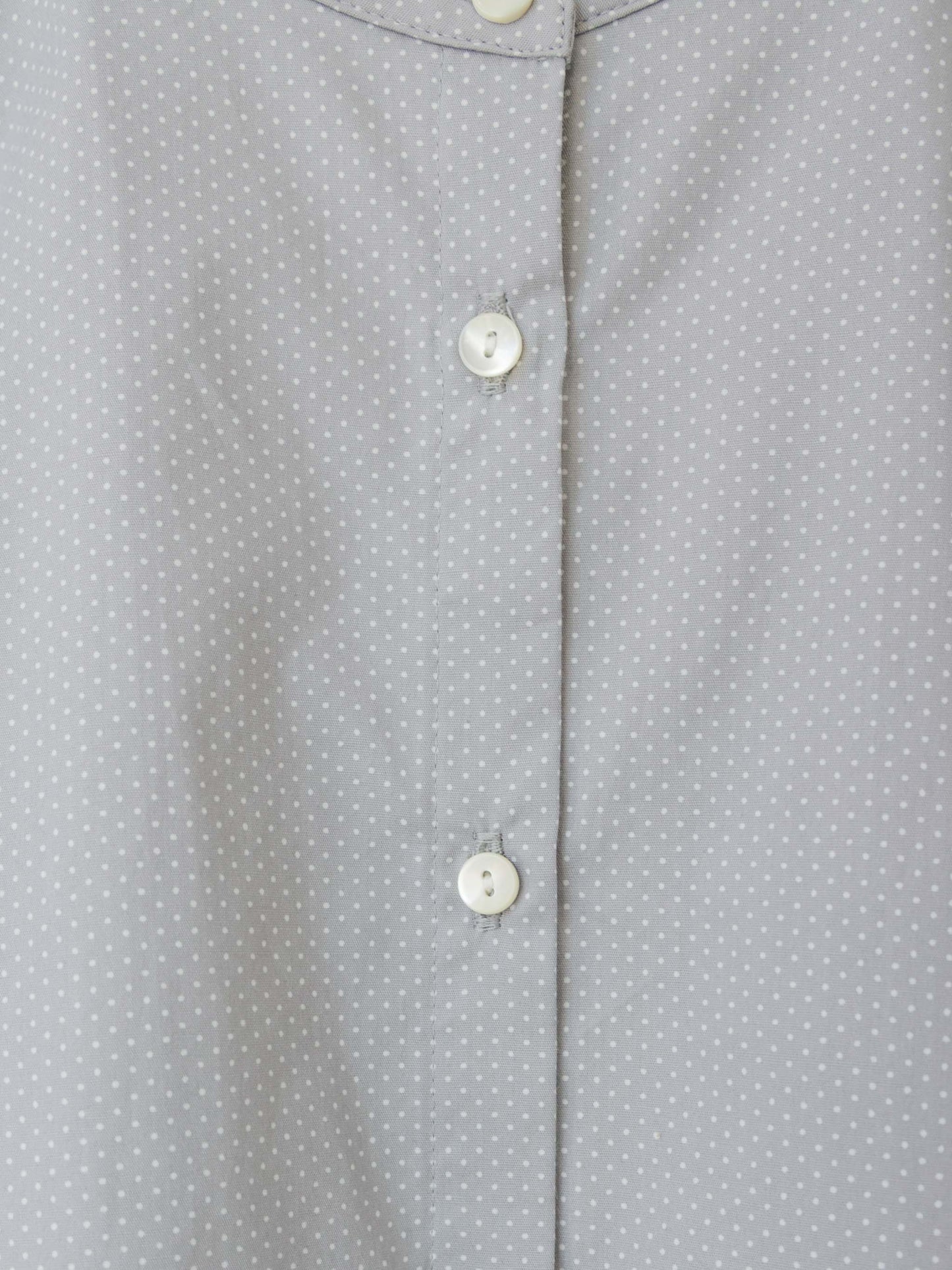 half slv dots A line shirt