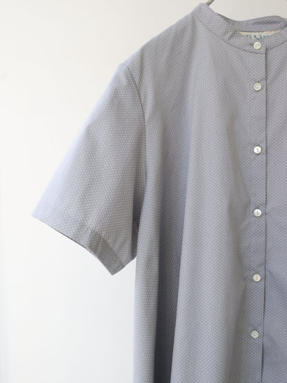 half slv dots A line shirt