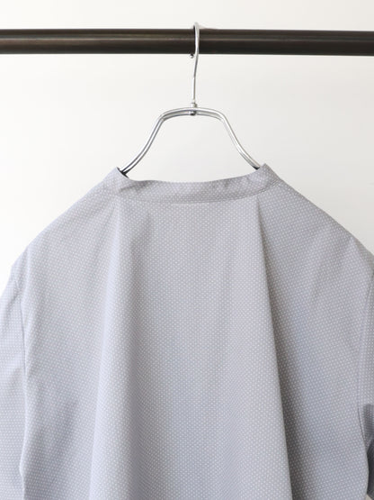 half slv dots A line shirt