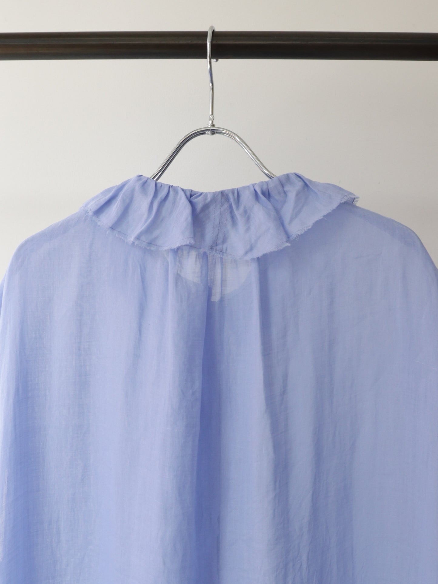ramie ruffle one-piece