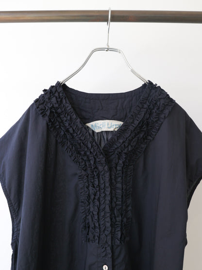 front frill one-piece