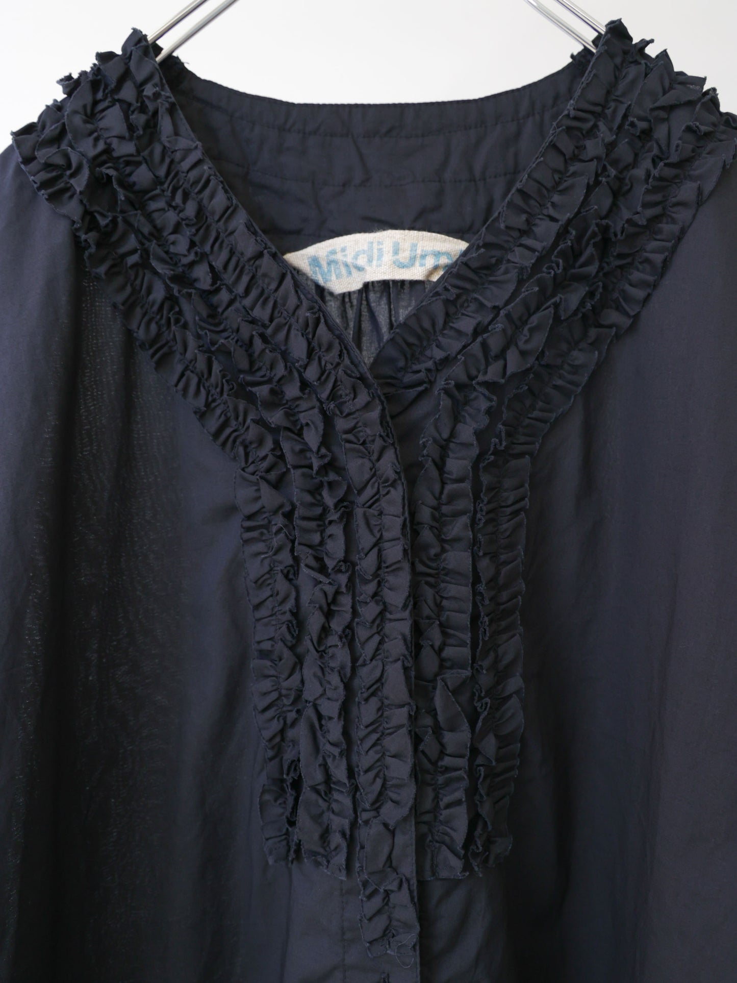 front frill one-piece