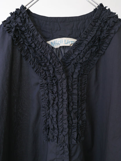 front frill one-piece