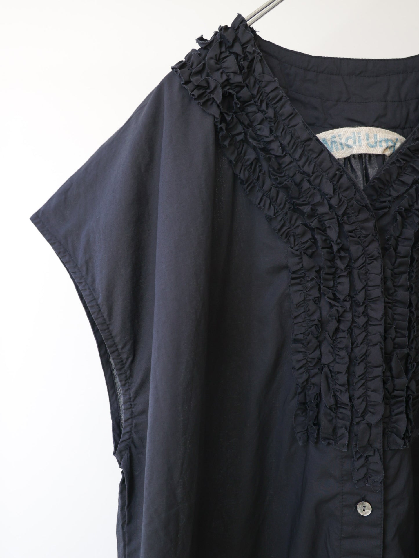 front frill one-piece