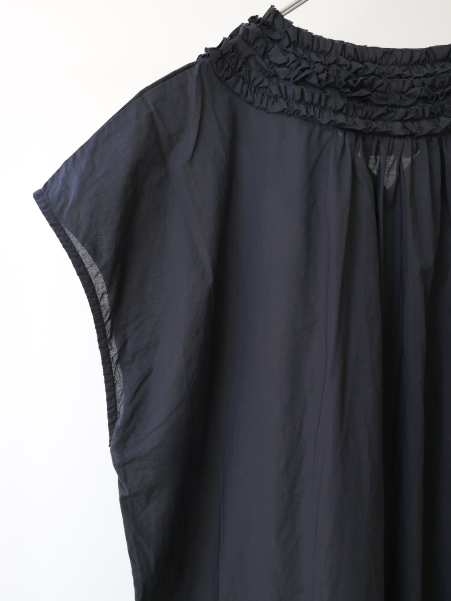 front frill one-piece
