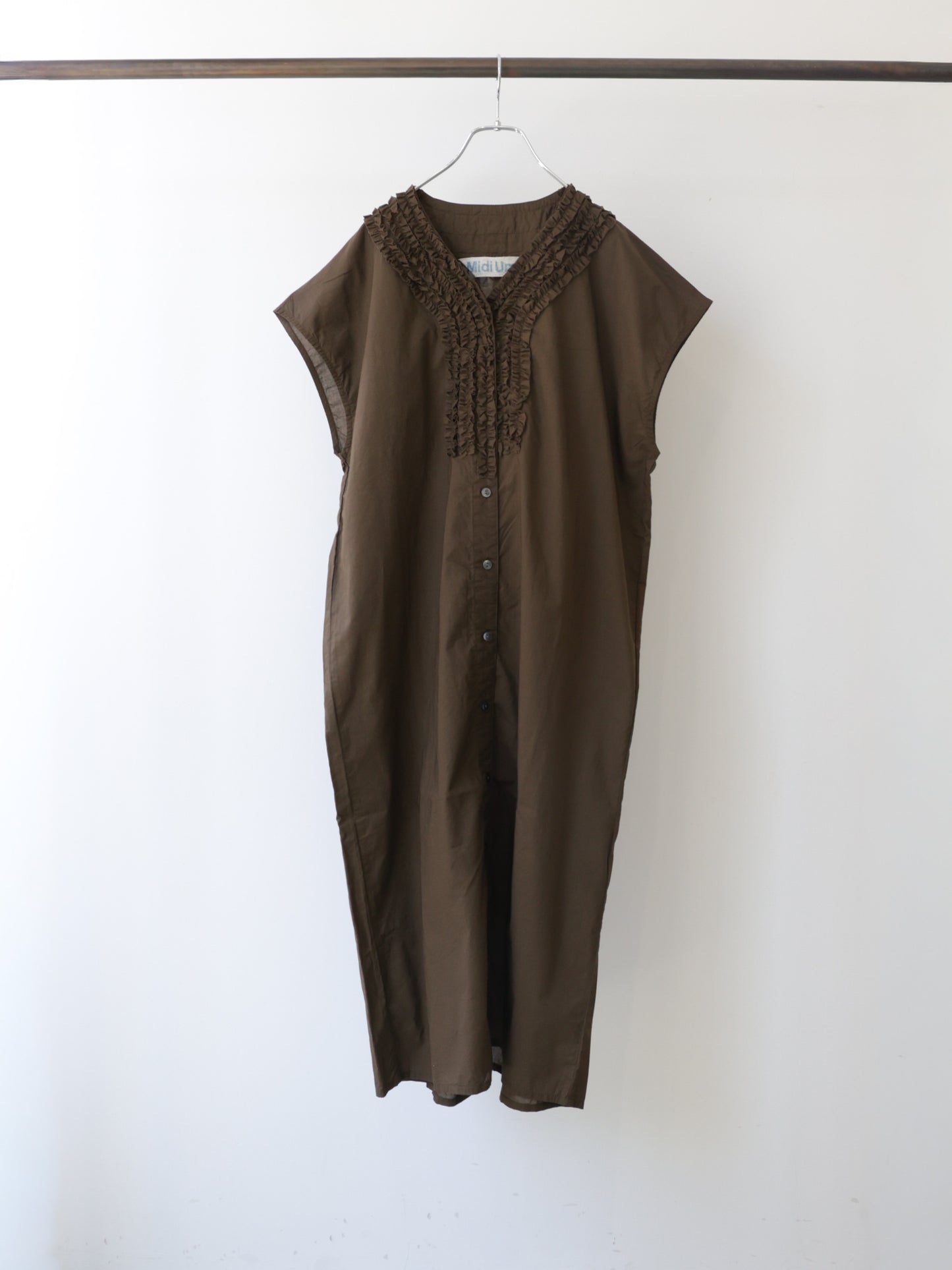 front frill one-piece
