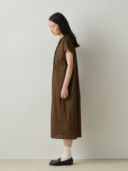 front frill one-piece