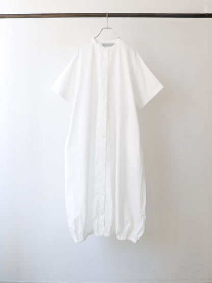 balloon shirt one-piece