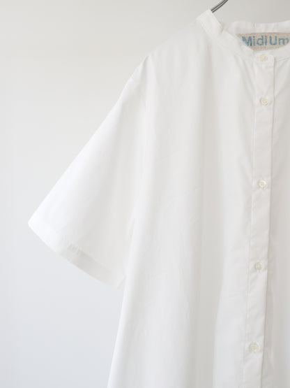balloon shirt one-piece