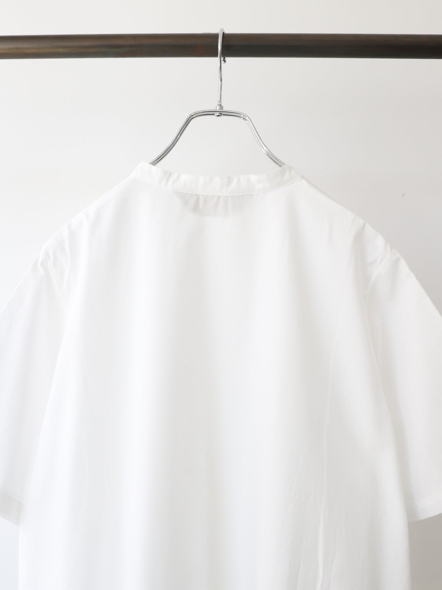 balloon shirt one-piece