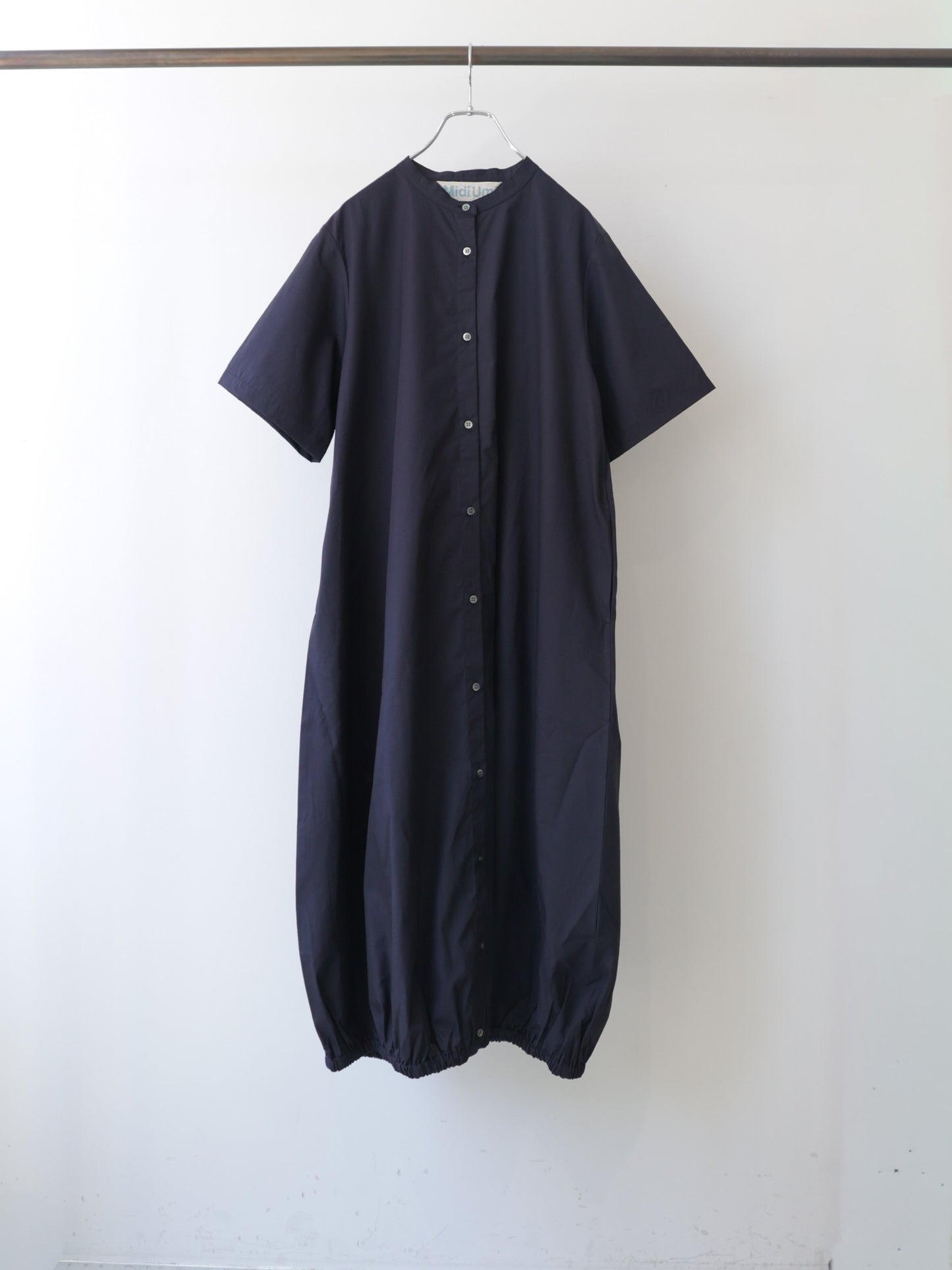 balloon shirt one-piece