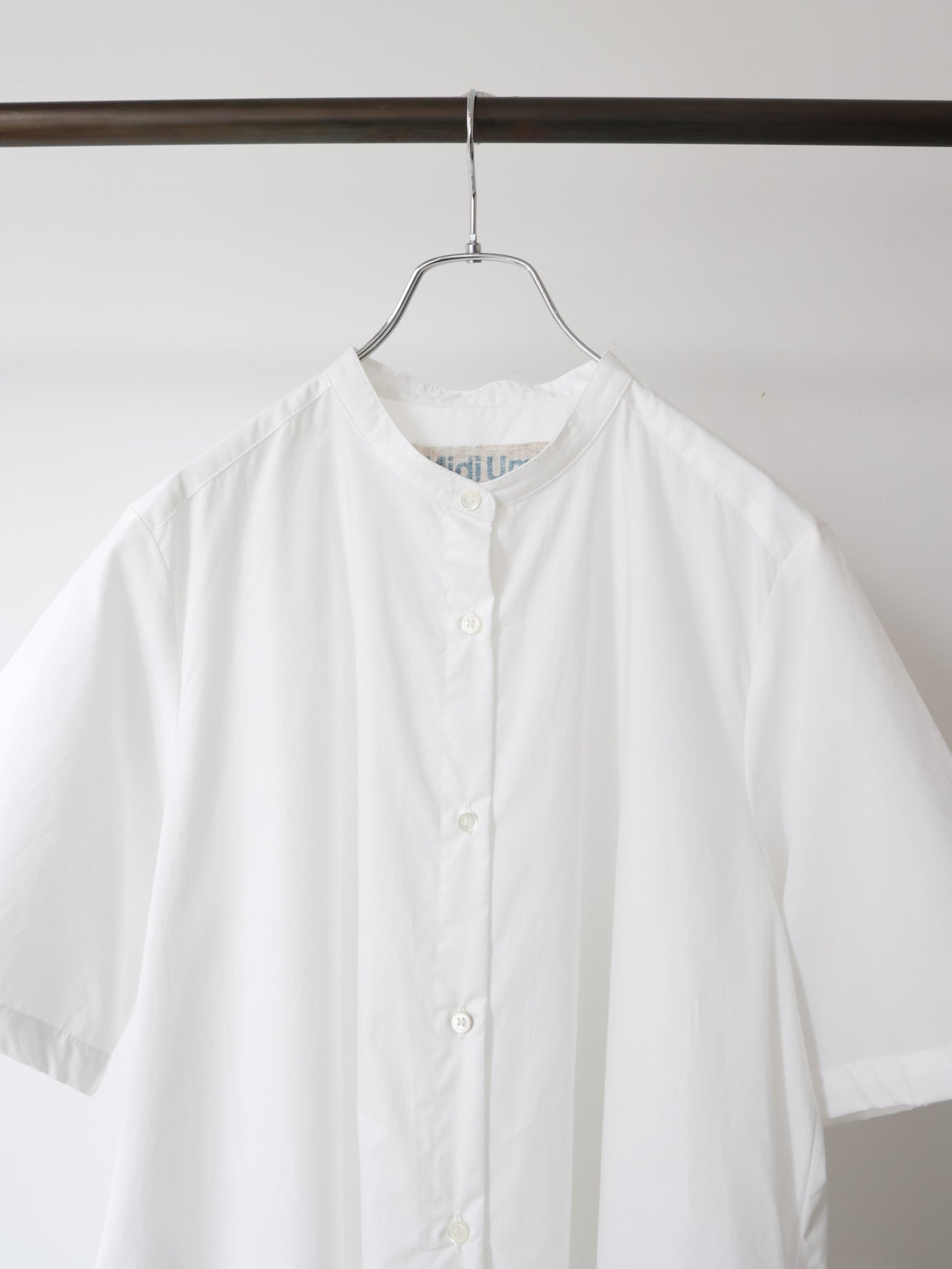 half slv A line shirt one-piece