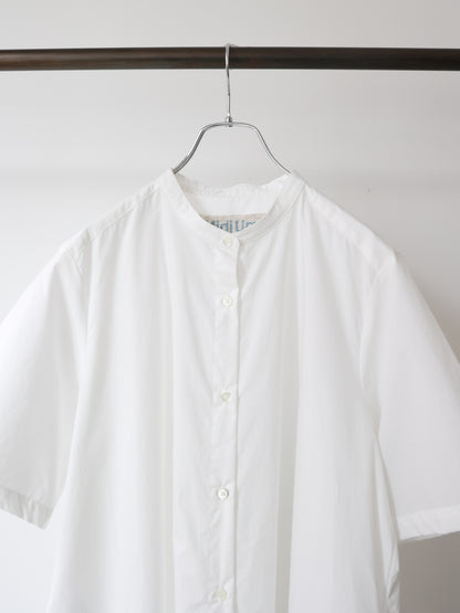 half slv A line shirt one-piece