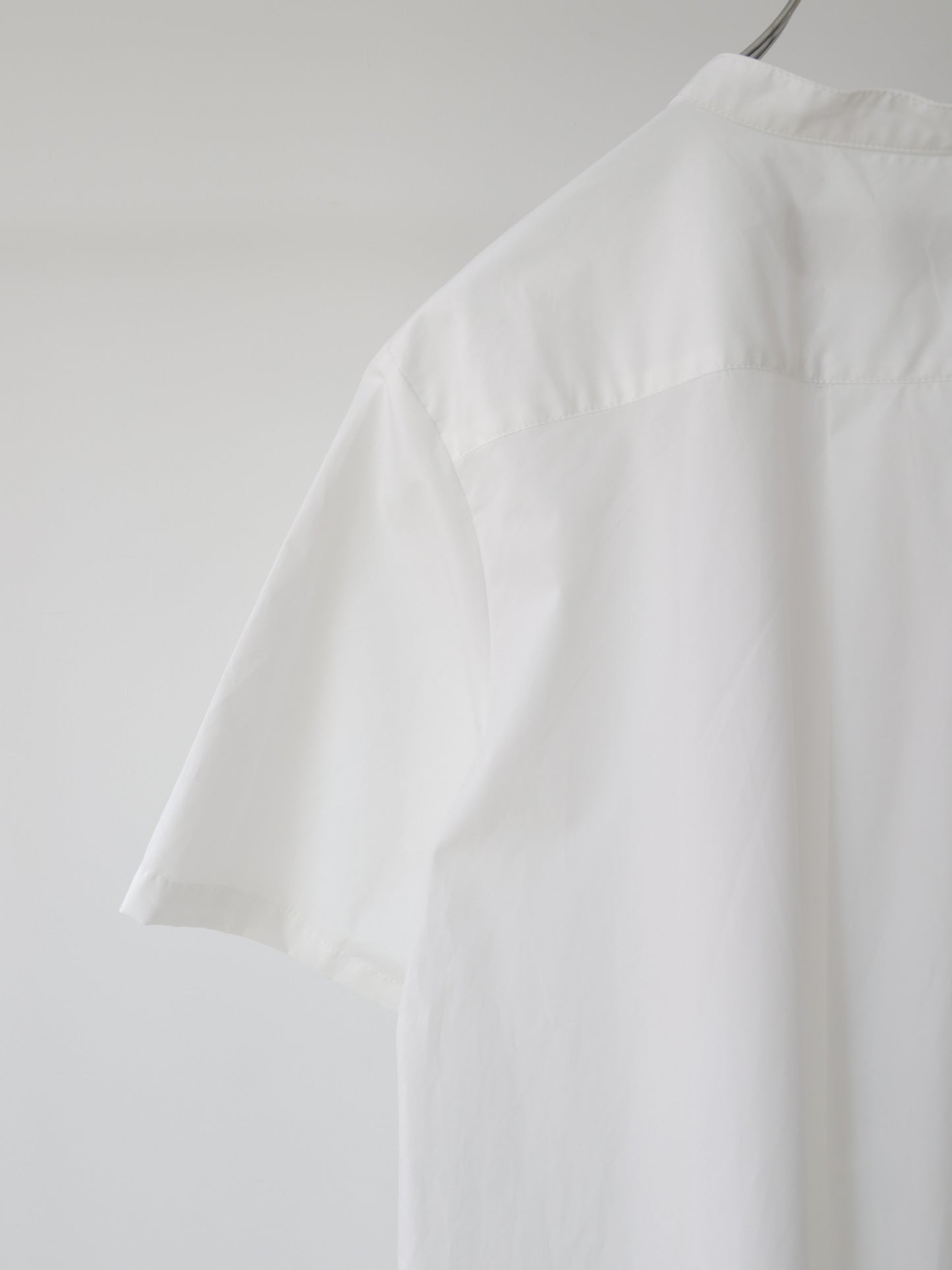 half slv A line shirt one-piece