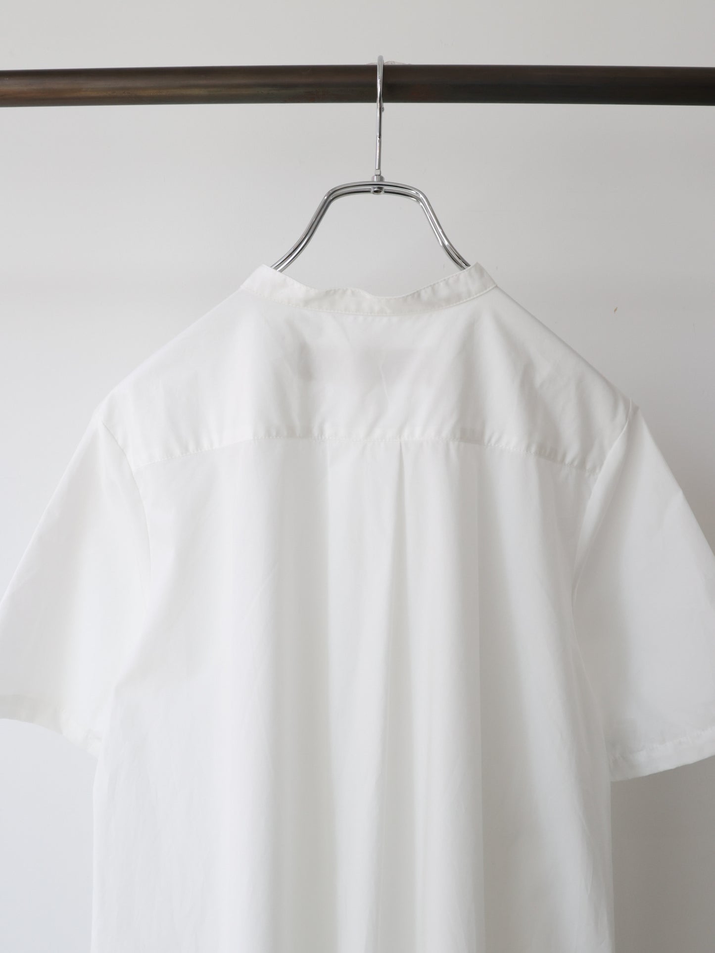half slv A line shirt one-piece