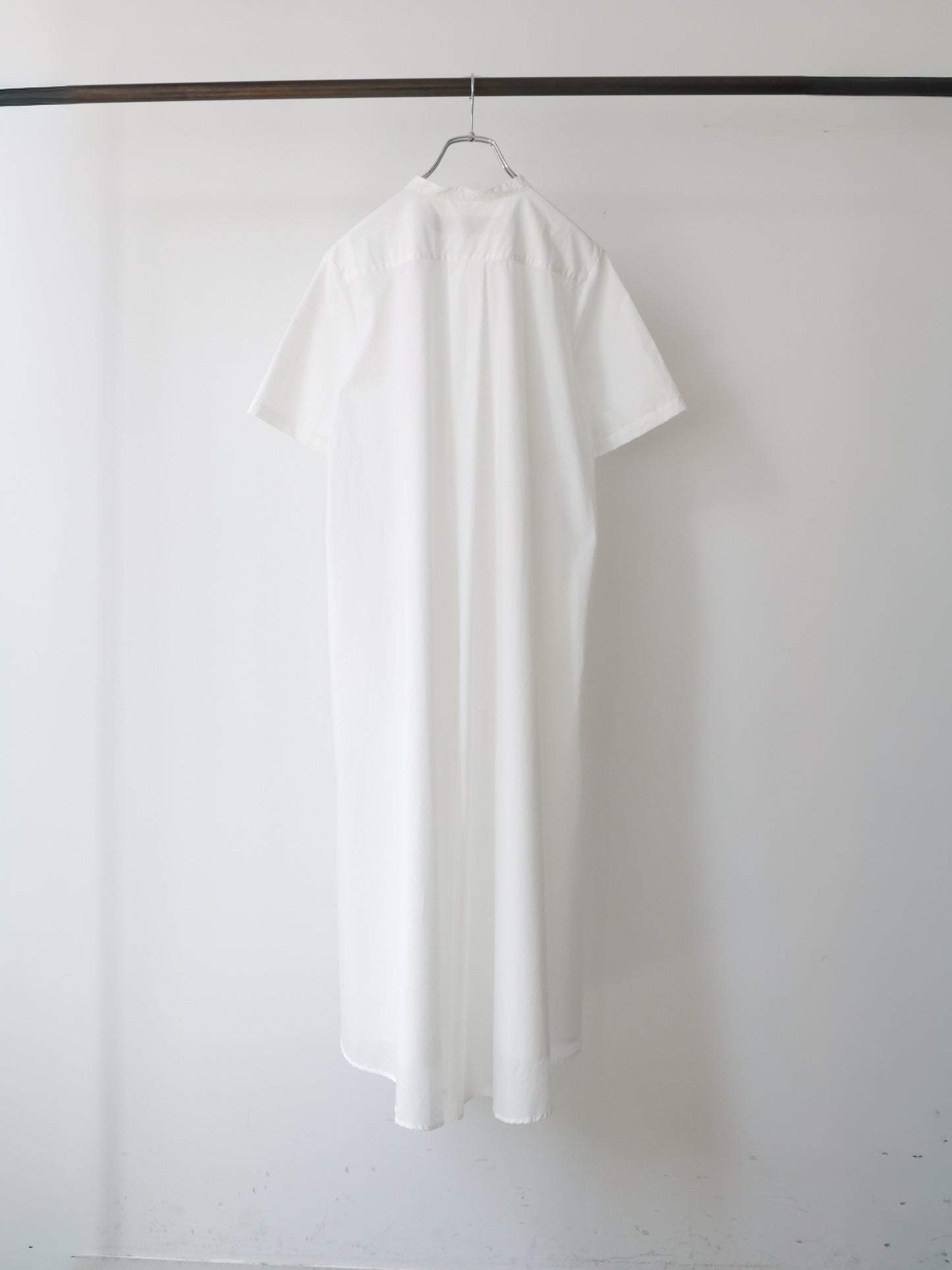 half slv A line shirt one-piece
