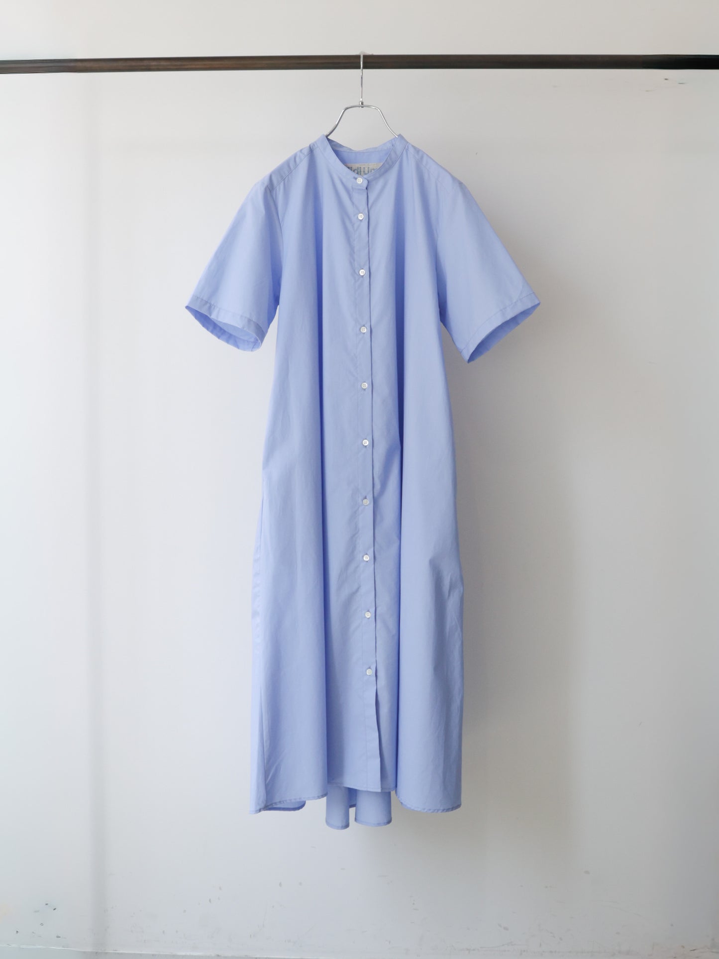 half slv A line shirt one-piece