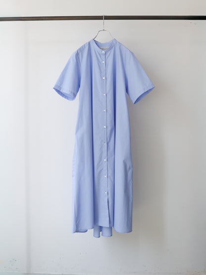 half slv A line shirt one-piece