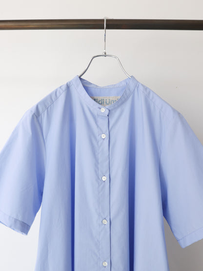 half slv A line shirt one-piece