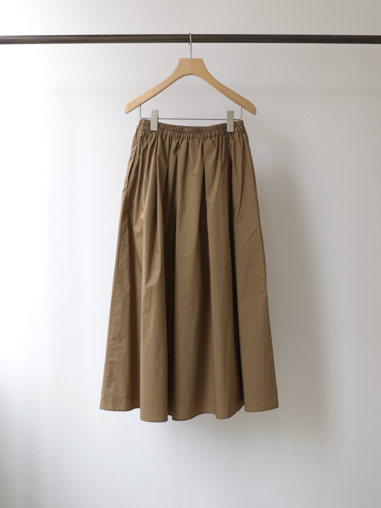 cotton gather skirt