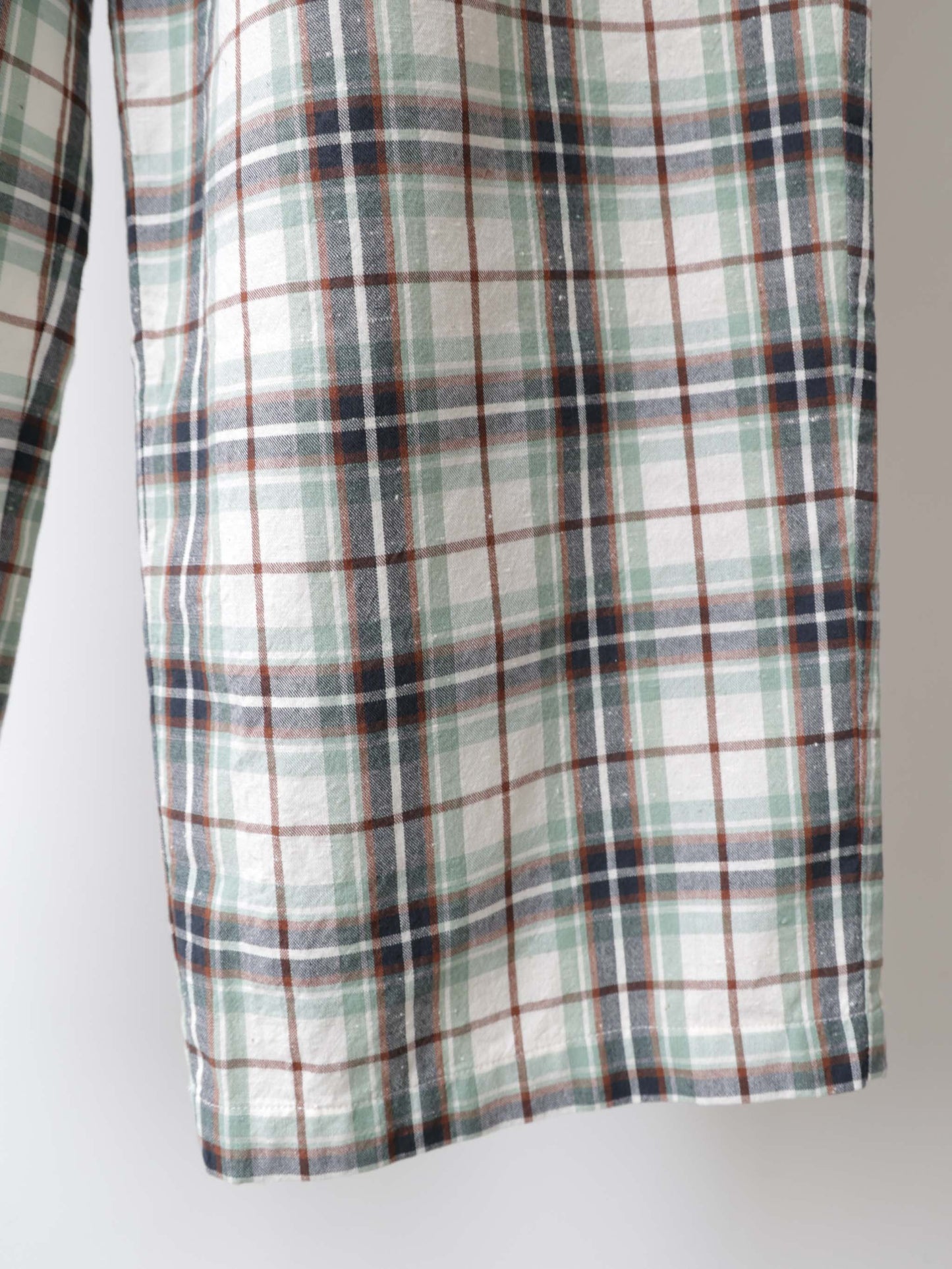check straight easy pants