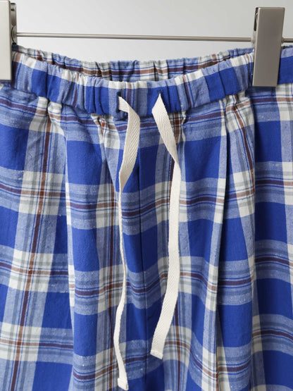 check straight easy pants