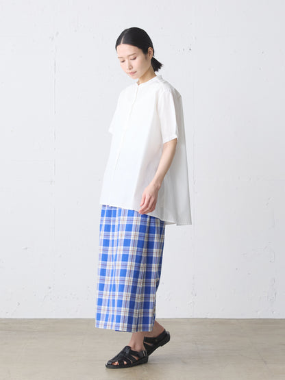 check lap like skirt