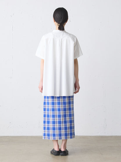 check lap like skirt