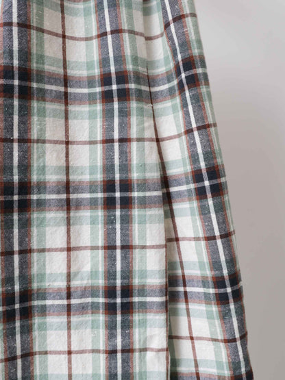 check lap like skirt