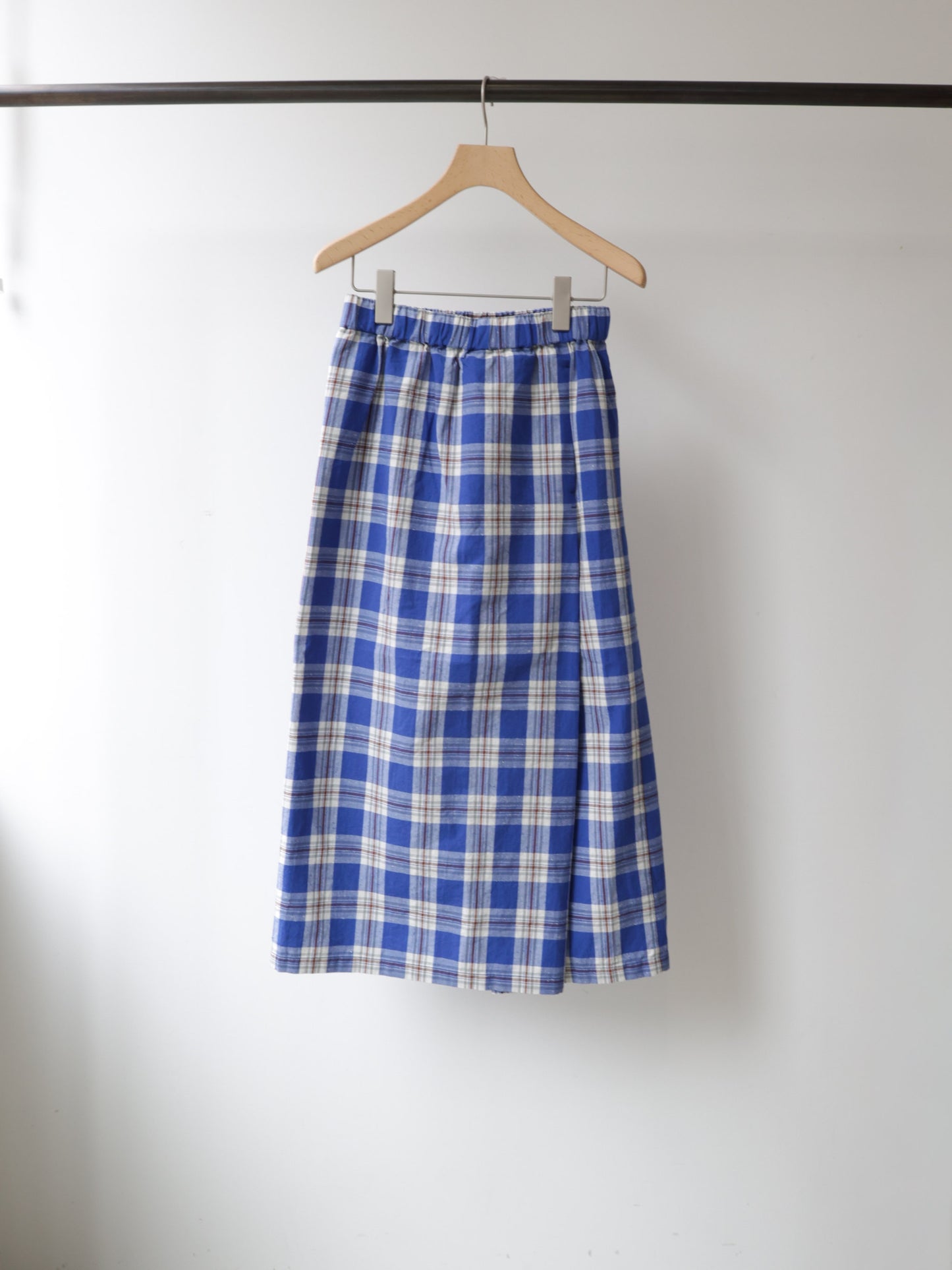 check lap like skirt