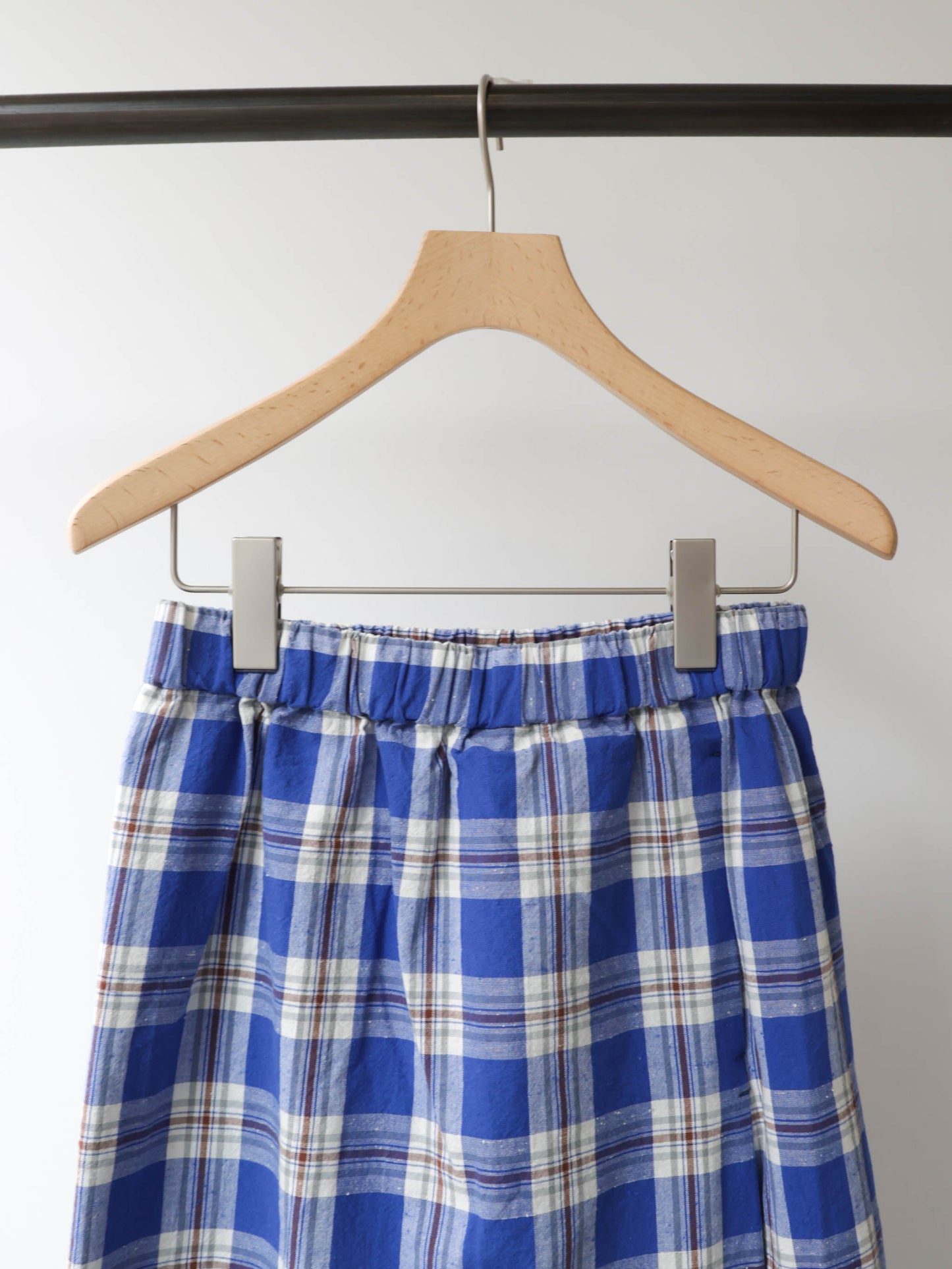 check lap like skirt