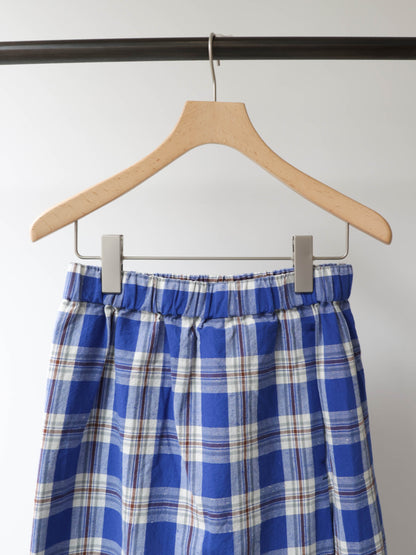 check lap like skirt
