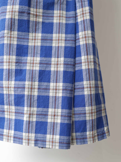 check lap like skirt
