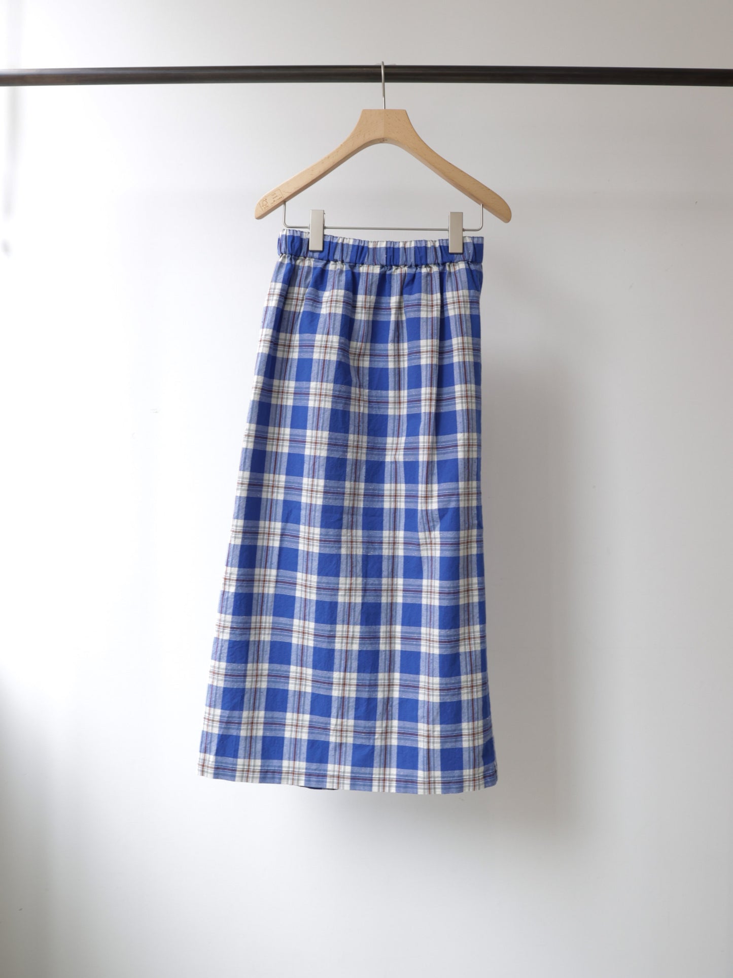 check lap like skirt