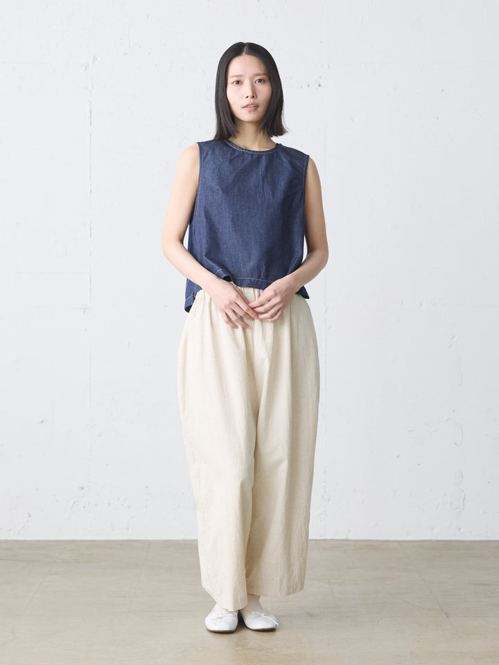 cotton linen light easy pants