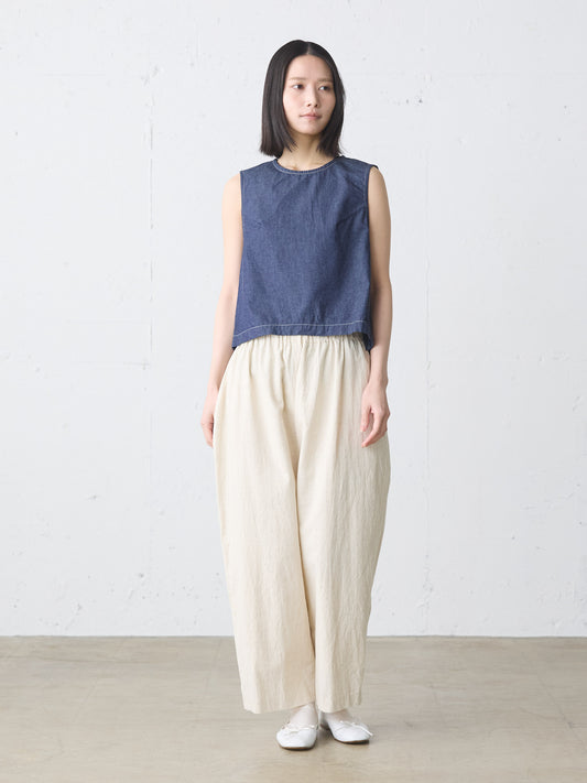 cotton linen light easy pants