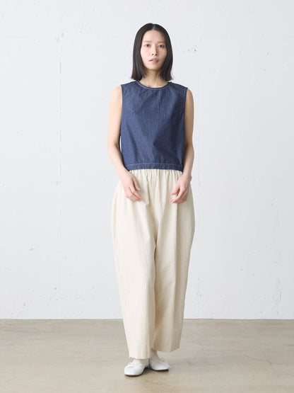 cotton linen light easy pants
