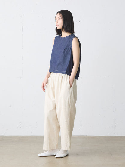 cotton linen light easy pants