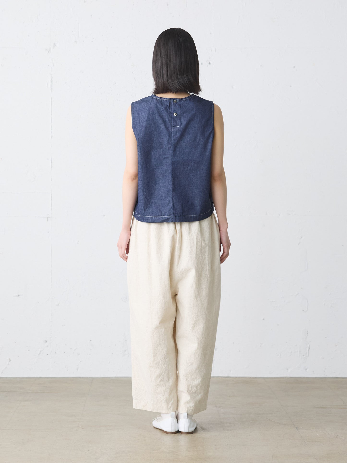 cotton linen light easy pants