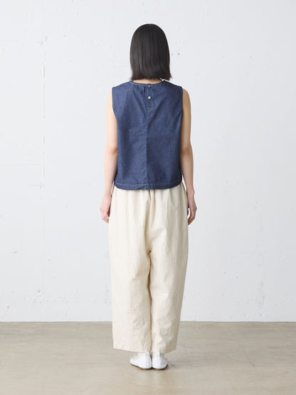 cotton linen light easy pants